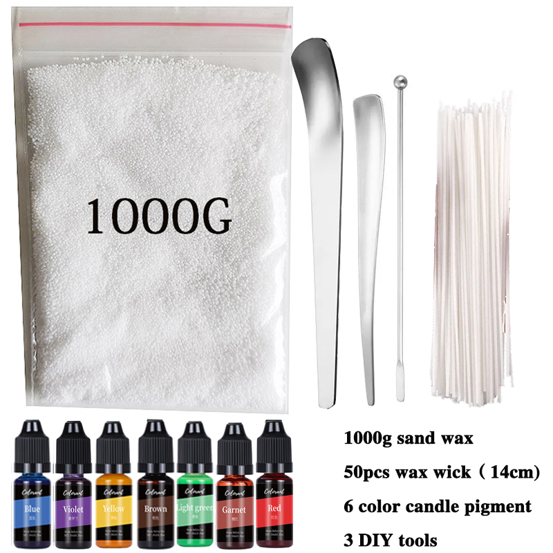 Candle Making Instructions - Yanıcı Kum El Yapımı Mum Balmumu