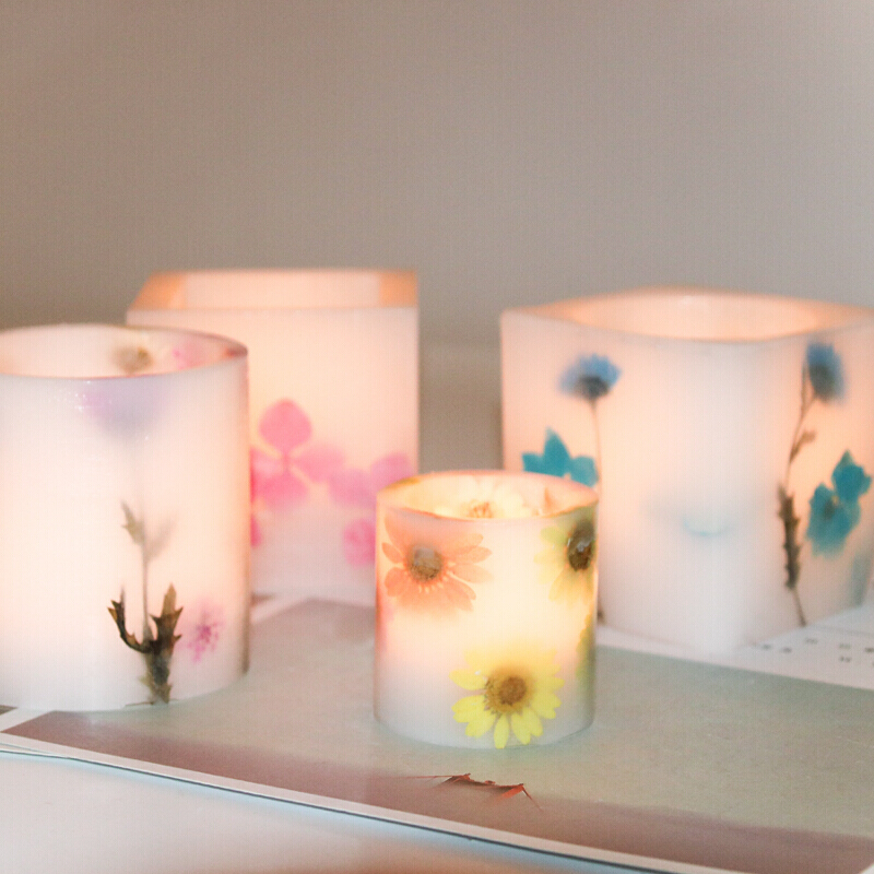 Candle Making Ideas - Rüzgar geçirmez Balmumu Fincan Akrilik Kalıp