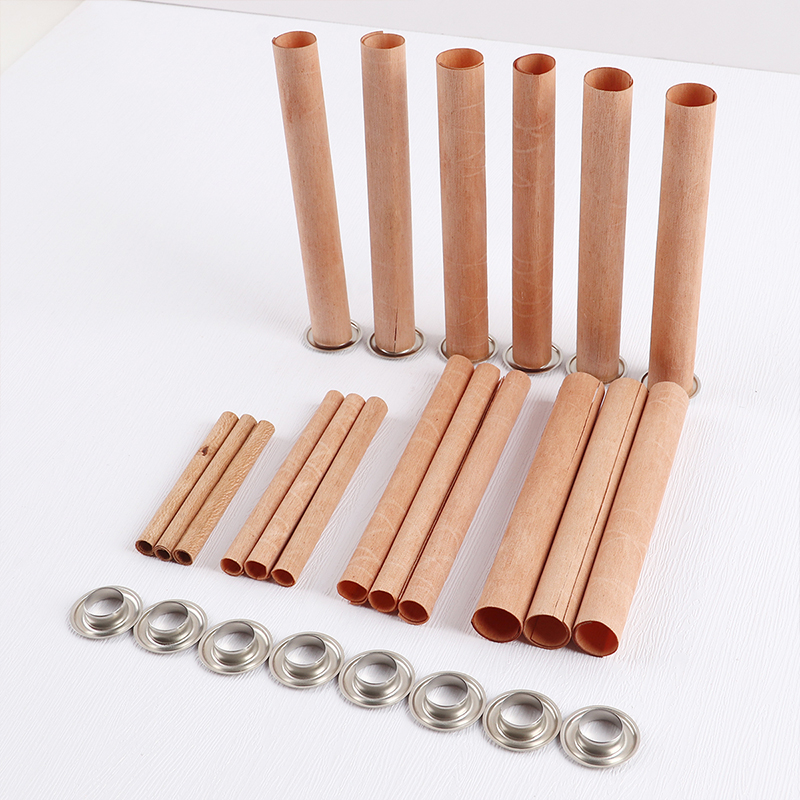 Candle Making Instructions - 10 adet/takım ahşap mum fitilleri yuvarlak