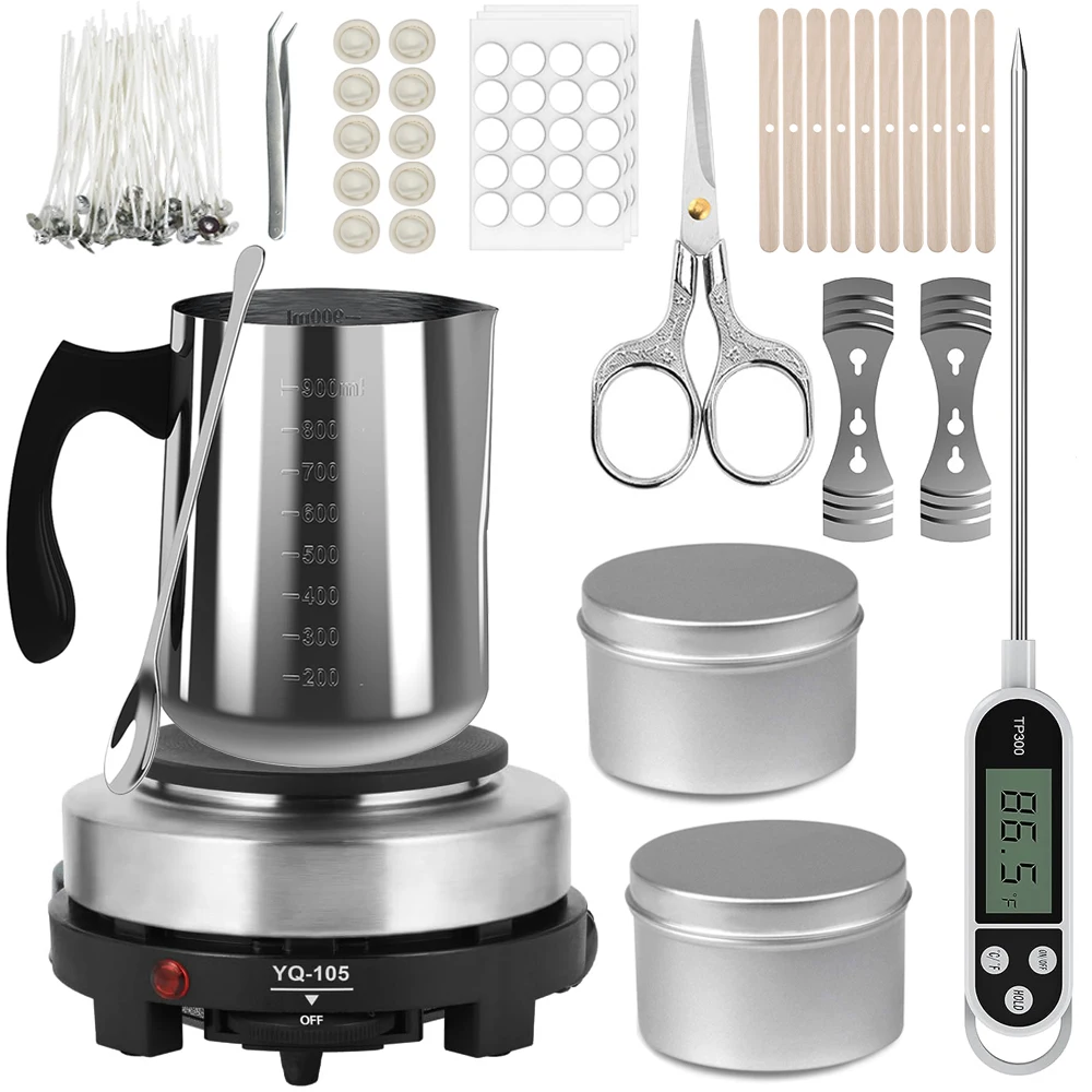 Candle Making Instructions - 500W Elektronik Soba ile Gemos Mum
