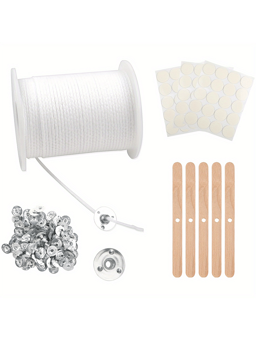 Candle Making Instructions - 200 ft Mum Fitili - 100