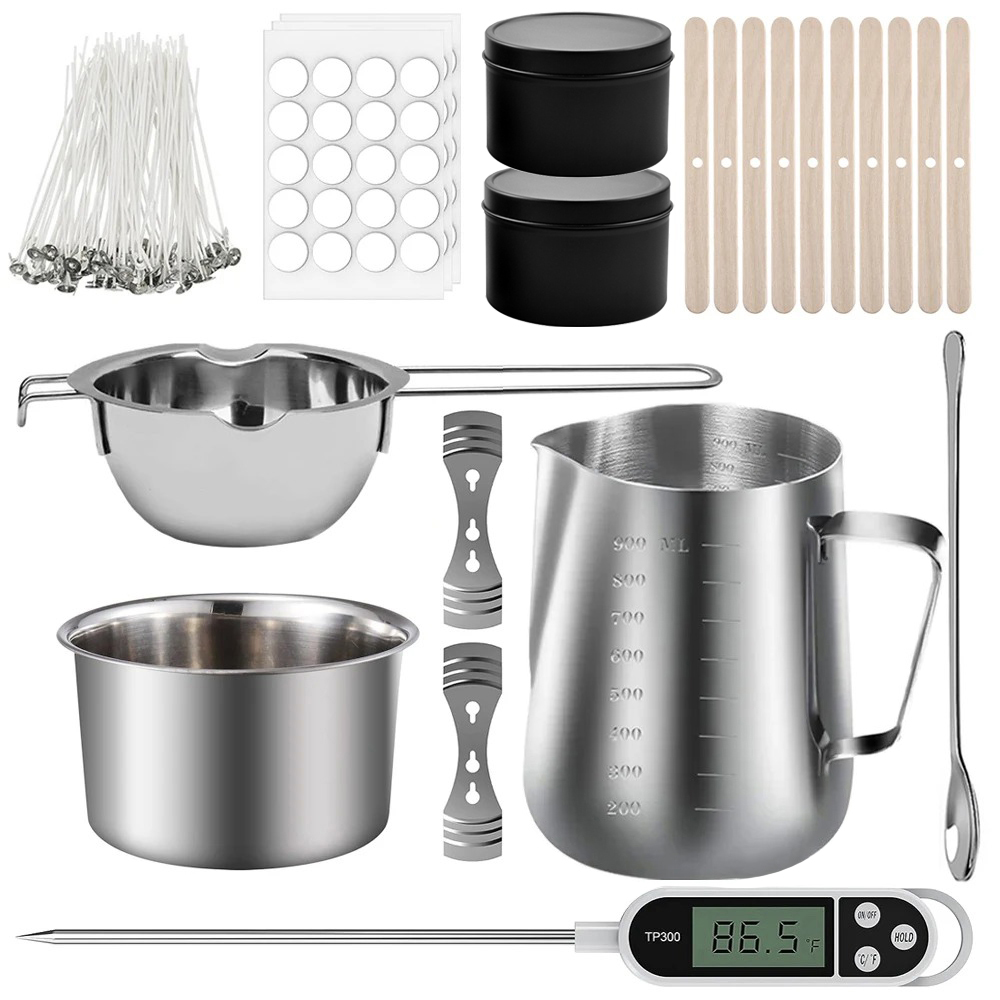 Candle Making Instructions - Glintmos Yetişkinler İçin Komple Mum Yapım