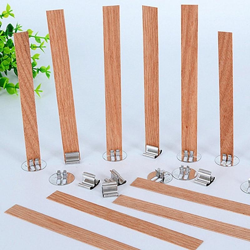 40 Adet Ahşap Mum Fitili Seti  - Wood Wick Crackle incelemesi ve fiyatı