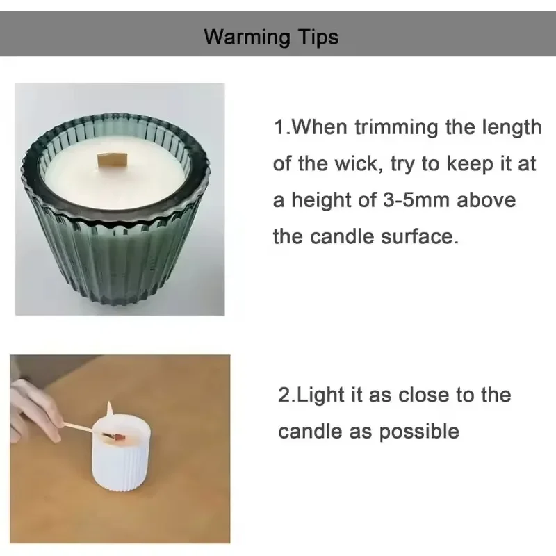 Ahşap Mum Fitilleri ve Tutucul - Wood Wick Crackle incelemesi ve fiyatı