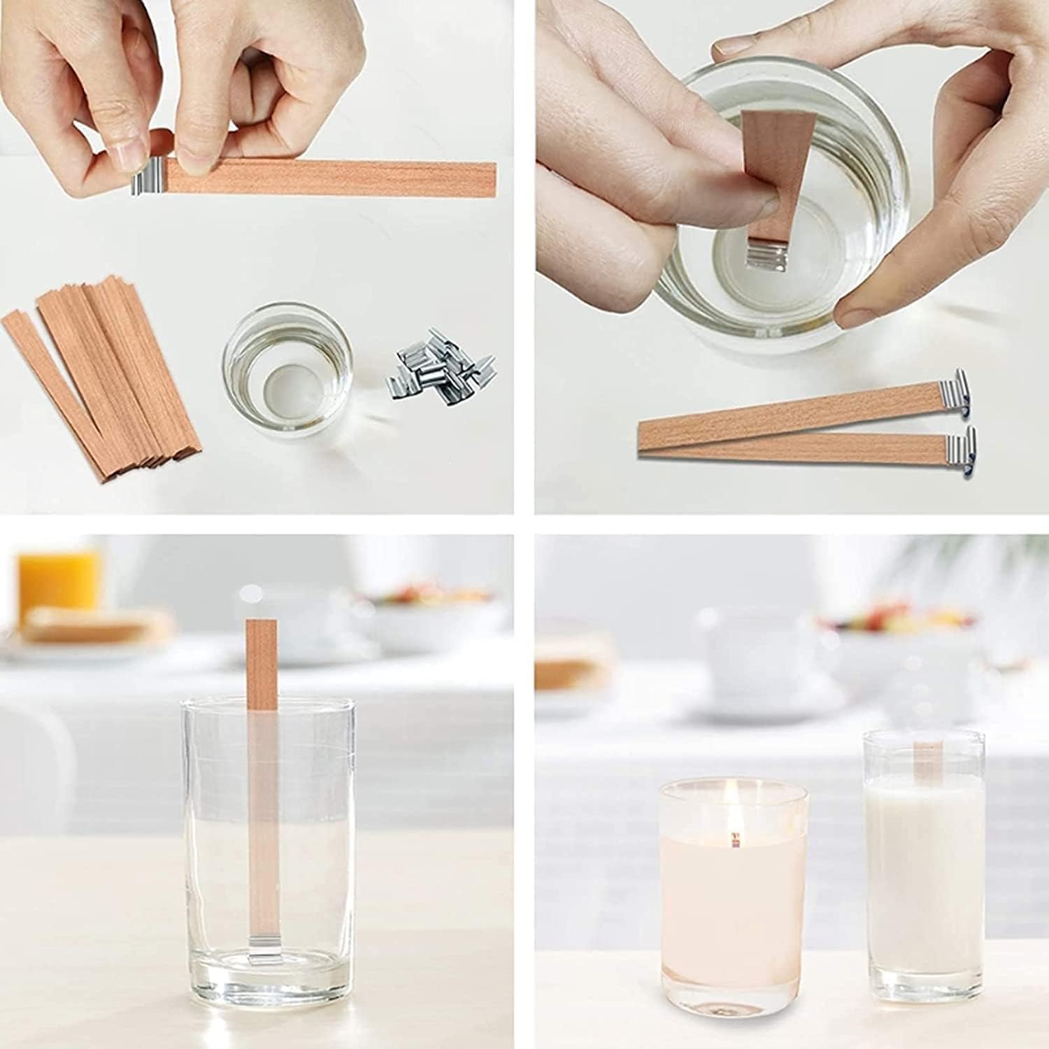 1-5 Torba Çıtırdayan Ahşap Mum - Wood Wick Crackle incelemesi ve fiyatı