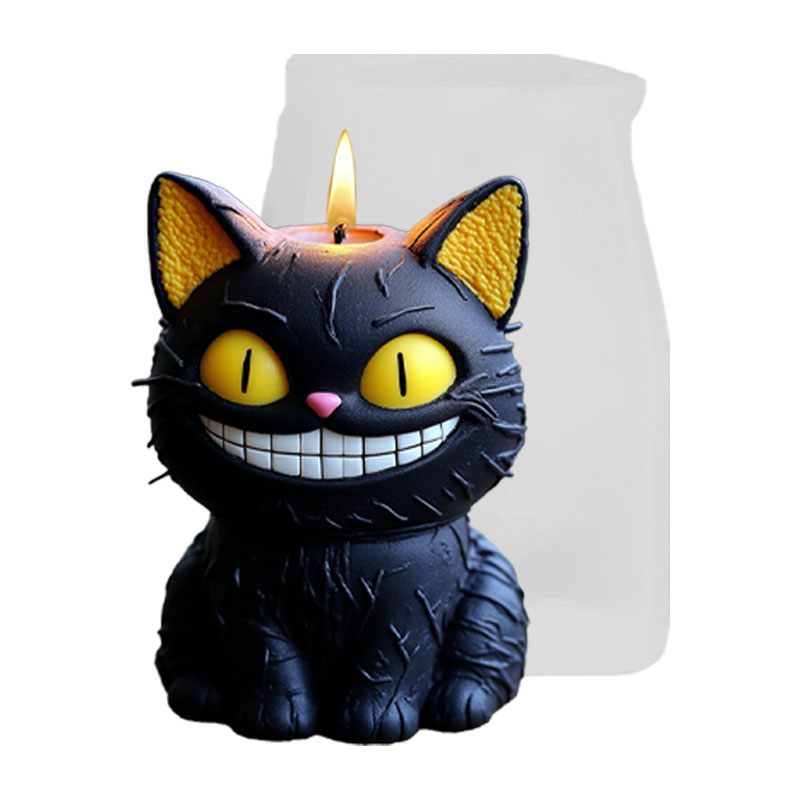 3D Oturan Kedi Şeklinde Mum ve - Candle Making Ideas incelemesi ve fiyatı