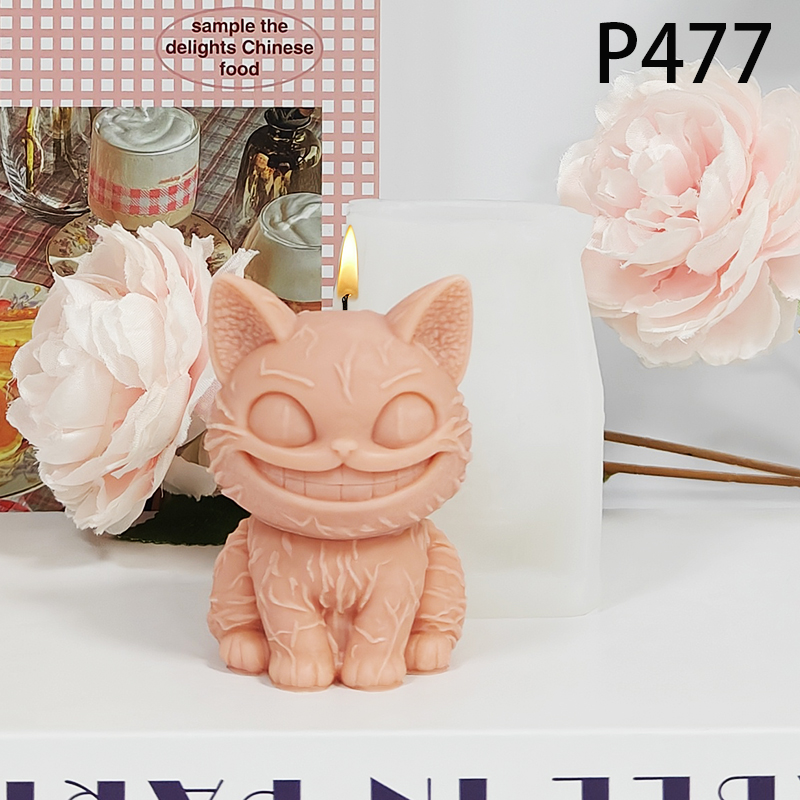 3D Oturan Kedi Şeklinde Mum ve - Candle Making Ideas incelemesi ve fiyatı