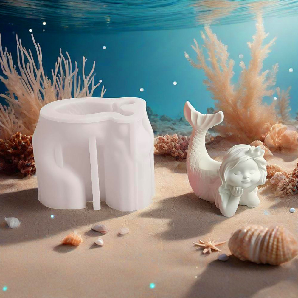 3D Denizkızı Silikon Mum Kalıp - Candle Making Ideas incelemesi ve fiyatı