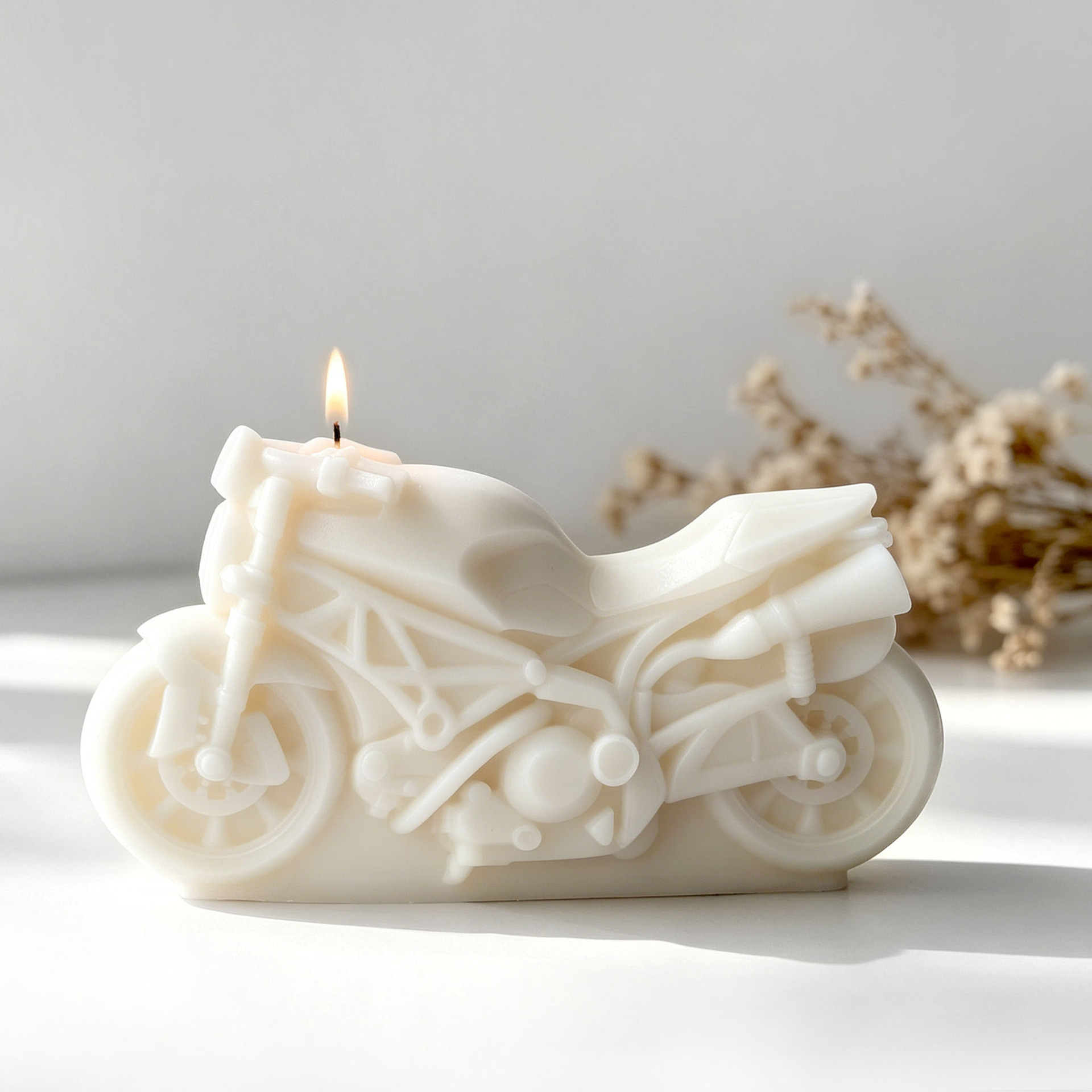 Motosiklet Tasarımı Mum Siliko - Candle Making Ideas incelemesi ve fiyatı