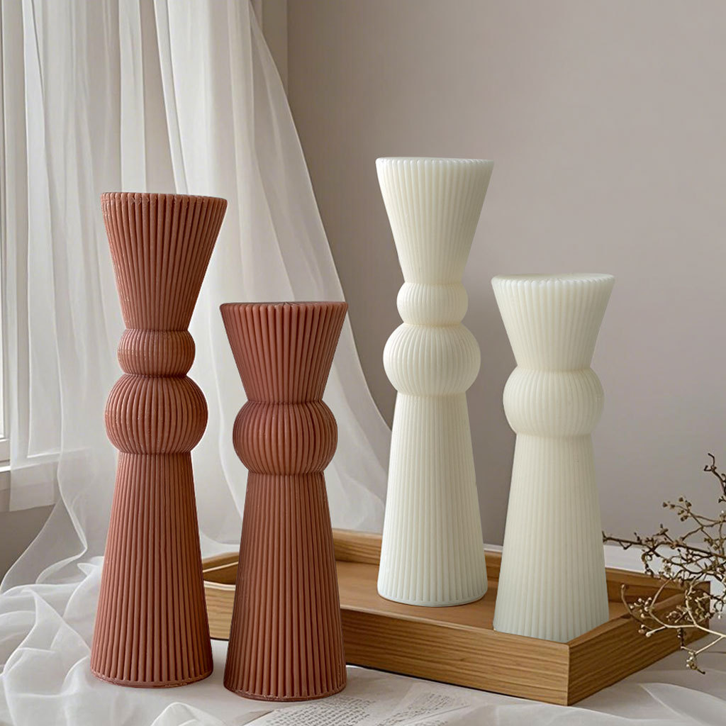 DIY Uzun Çubuk Çizgili Sütun M - Candle Making Ideas incelemesi ve fiyatı