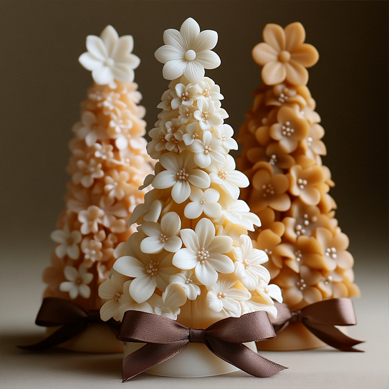 3D Noel Ağacı Mum Silikon Kalı - Candle Making Ideas incelemesi ve fiyatı
